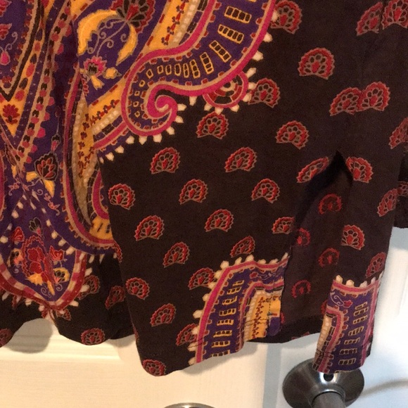 Luck Brand Colorful Tunic Size Small - Picture 3 of 3